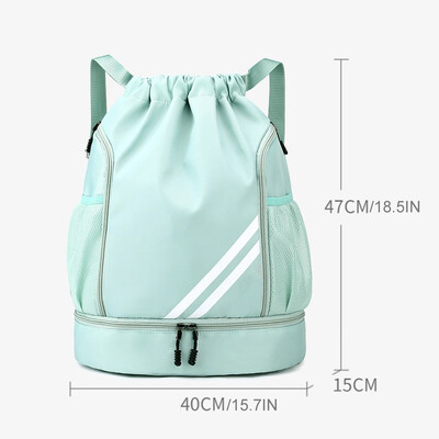 Spordiseljakotid Veekindel korvpalliseljakott Pingutusnööriga seljakott Spordijõusaalikott jalatsipallilahtriga Jalgpalliseljakott