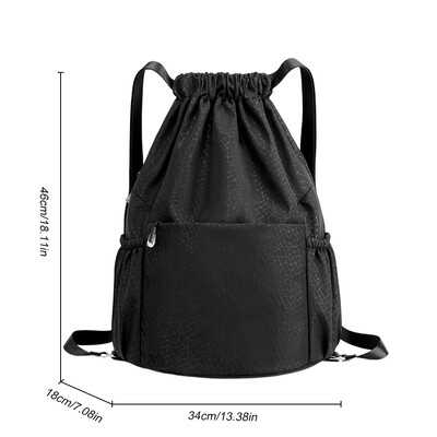 Spordiseljakotid Veekindel korvpalliseljakott Pingutusnööriga seljakott Spordijõusaalikott jalatsipallilahtriga Jalgpalliseljakott