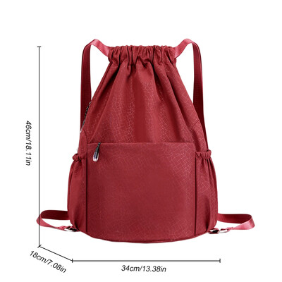 Spordiseljakotid Veekindel korvpalliseljakott Pingutusnööriga seljakott Spordijõusaalikott jalatsipallilahtriga Jalgpalliseljakott