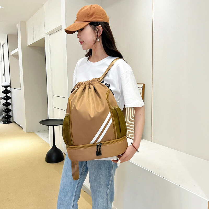 Spordiseljakotid Veekindel korvpalliseljakott Pingutusnööriga seljakott Spordijõusaalikott jalatsipallilahtriga Jalgpalliseljakott