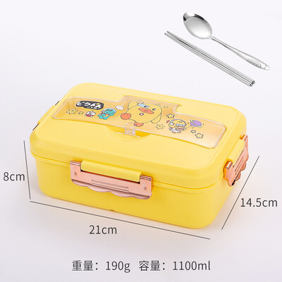 Cutie de prânz drăguță pentru copii, fete, băieți, cu compartimente, cutie de prânz Bento pentru școlari, cutii pentru gustări cu alimente etanșe pentru copii, nou 2024