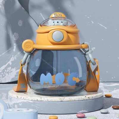 Copii Copii Sticla de băut direct 580 ml Fierbător pentru școală pentru copii Sport Suc Rece Cană de apă Cuplu Cană Sticle de apă potabilă