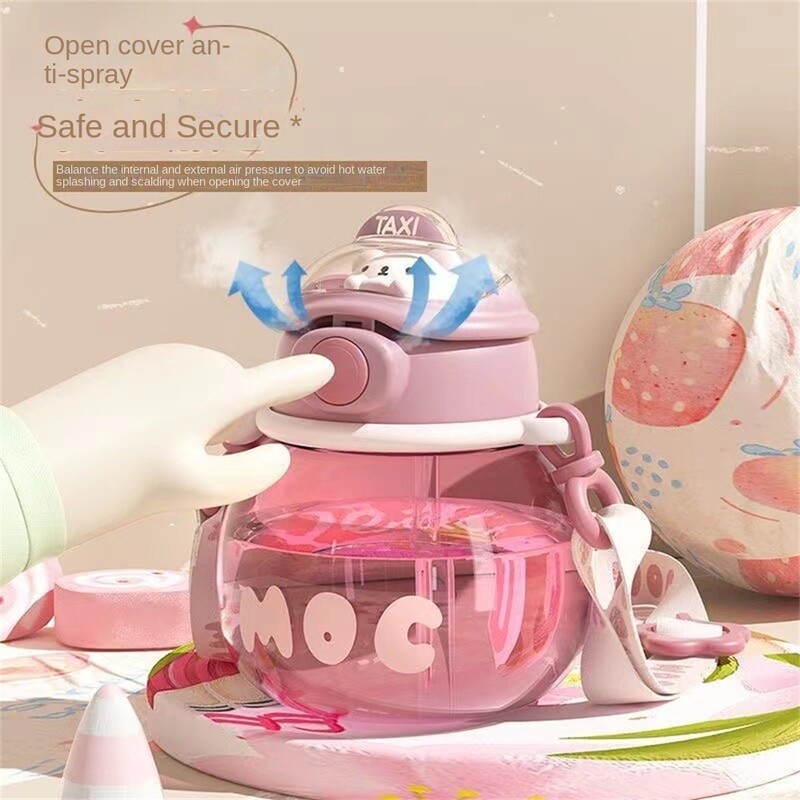 Copii Copii Sticla de băut direct 580 ml Fierbător pentru școală pentru copii Sport Suc Rece Cană de apă Cuplu Cană Sticle de apă potabilă