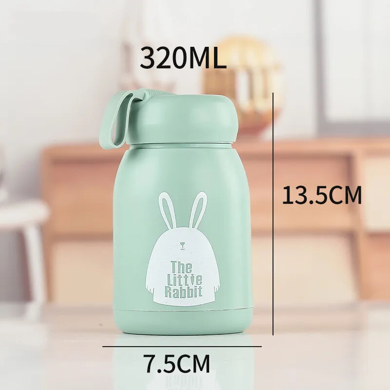 300 ML izolirana vakumska boca za vodu od nehrđajućeg čelika Termalna čaša za djecu školsku djecu Termalna čaša Crtana boca