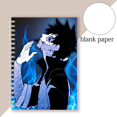 A5 Cuadernos Anime märkmik Dabi My Hero Academia Boku No Hero Caderno Libreta visandiraamat Erying Eri Deku Toga Shigaraki Agenda