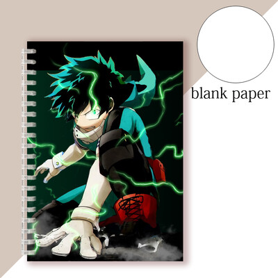 A5 Cuadernos Anime märkmik Dabi My Hero Academia Boku No Hero Caderno Libreta visandiraamat Erying Eri Deku Toga Shigaraki Agenda
