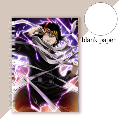 A5 Cuadernos Anime märkmik Dabi My Hero Academia Boku No Hero Caderno Libreta visandiraamat Erying Eri Deku Toga Shigaraki Agenda