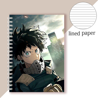 A5 Cuadernos Anime märkmik Dabi My Hero Academia Boku No Hero Caderno Libreta visandiraamat Erying Eri Deku Toga Shigaraki Agenda