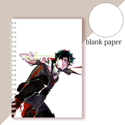 A5 Cuadernos Anime märkmik Dabi My Hero Academia Boku No Hero Caderno Libreta visandiraamat Erying Eri Deku Toga Shigaraki Agenda
