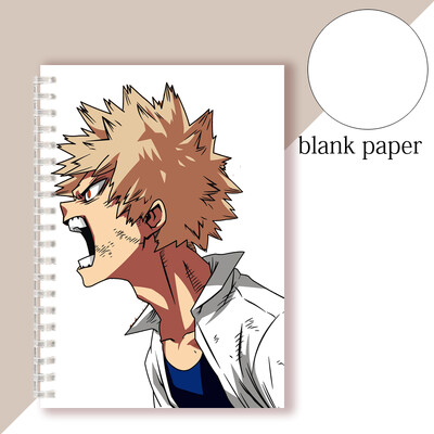 A5 Cuadernos Anime märkmik Dabi My Hero Academia Boku No Hero Caderno Libreta visandiraamat Erying Eri Deku Toga Shigaraki Agenda