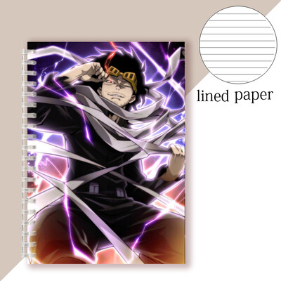 A5 Cuadernos Anime märkmik Dabi My Hero Academia Boku No Hero Caderno Libreta visandiraamat Erying Eri Deku Toga Shigaraki Agenda