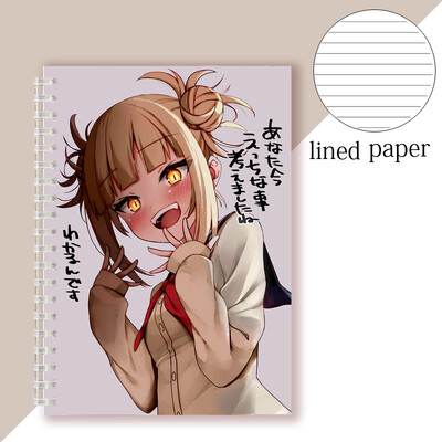 A5 Cuadernos Anime märkmik Dabi My Hero Academia Boku No Hero Caderno Libreta visandiraamat Erying Eri Deku Toga Shigaraki Agenda