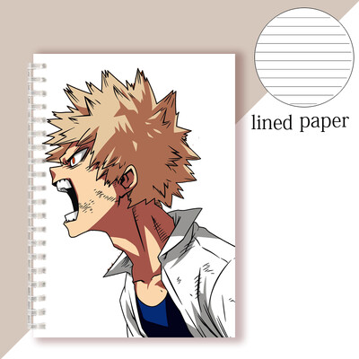 A5 Cuadernos Anime märkmik Dabi My Hero Academia Boku No Hero Caderno Libreta visandiraamat Erying Eri Deku Toga Shigaraki Agenda