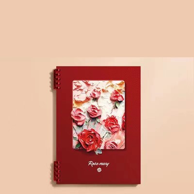 A4 A5 B5 Ελαιογραφία Loose leaf Notebook Αποσπώμενο πηνίο Σημειωματάριο Coil Ημερολόγιο για μαθητές Σχολικά είδη γραφείου