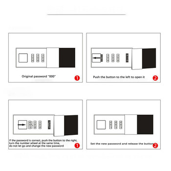 Нова A5 ретро книга с пароли с Lock Diary Book Студентски бележник Notebook подпарола Lock Notebook