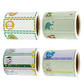 300 tk armsa multifilmi nimekleebised Kleebitav silt Liigitusmärk Tühjaks Sildid Kooliõpetaja preemia Lapse kirjatarvete kleebis