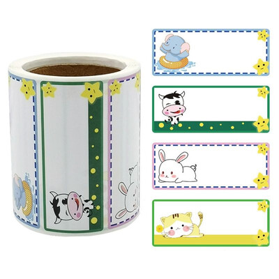 300 tk armsa multifilmi nimekleebised Kleebitav silt Liigitusmärk Tühjaks Sildid Kooliõpetaja preemia Lapse kirjatarvete kleebis