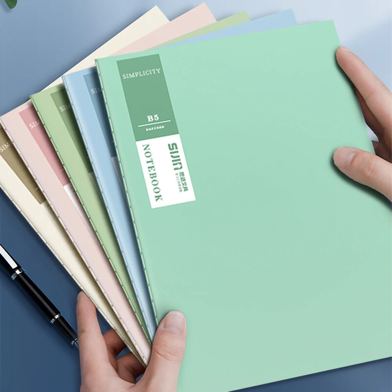 Bilježnica s crtom A5/B5 Bilježnica Planer Bilježnica 34 lista Bilježnica Vježbenica Dnevni dnevnik Popisi zadataka Nasumične boje