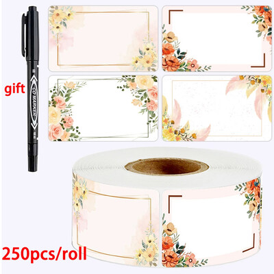 250 tk tühjad nimekleebised Kirjutatavad kuupäevasildid kooliõpetajatele lastele lauariided hoiukarbid pakendimärgised pliiatsiga sildid