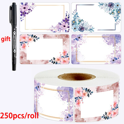 250 tk tühjad nimekleebised Kirjutatavad kuupäevasildid kooliõpetajatele lastele lauariided hoiukarbid pakendimärgised pliiatsiga sildid