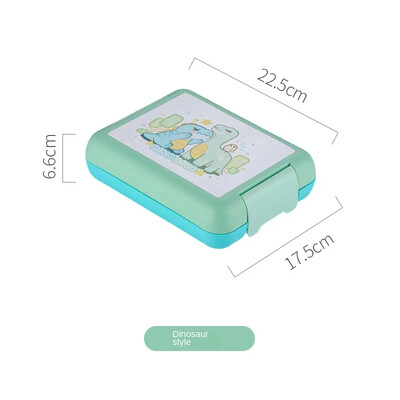 Uus isetegemise lõunakarbi värvi ehitusplokid, mis ühendavad värvilisi lapsi, kaasaskantav suletud lõunakarp lekkekindel armas bentokarp