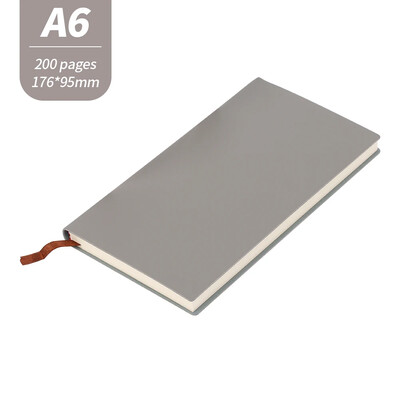 Caiet de afaceri A6 din piele moale PU Planificator săptămânal Blocnotes pentru călători Agenda hârtie de scris Jurnal Carte Rechizite școlare de birou