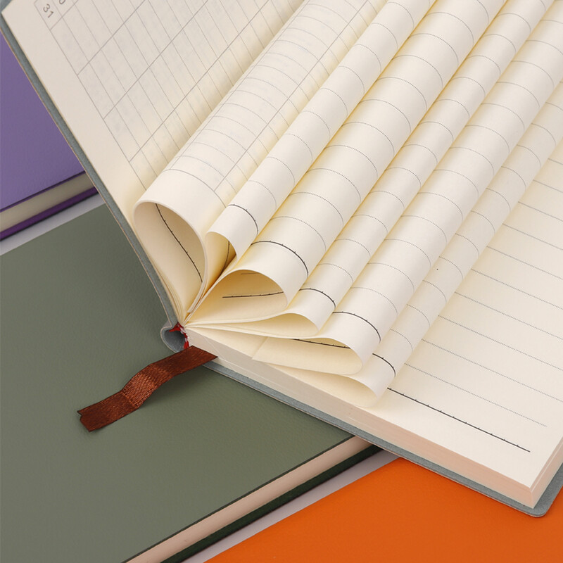 Caiet de afaceri A6 din piele moale PU Planificator săptămânal Blocnotes pentru călători Agenda hârtie de scris Jurnal Carte Rechizite școlare de birou
