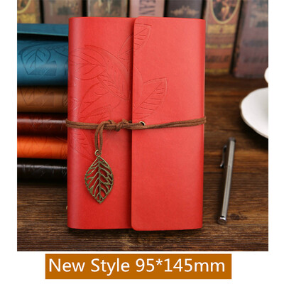 Retro spiraalmärkmiku päevik Märkmik Vintage Piraat-ankrud PU-nahast märkmeraamat Vahetatavad kirjatarvete kingitused reisijatele