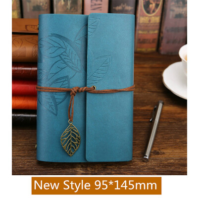 Retro spiraalmärkmiku päevik Märkmik Vintage Piraat-ankrud PU-nahast märkmeraamat Vahetatavad kirjatarvete kingitused reisijatele