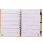 Caiet Jurnal în spirală Note Caiete cu căptușeală Planificator Tampoane cu sârmă Bloc de note Subiect A5 Munca zilnică Coperți cartonate Fir dublu