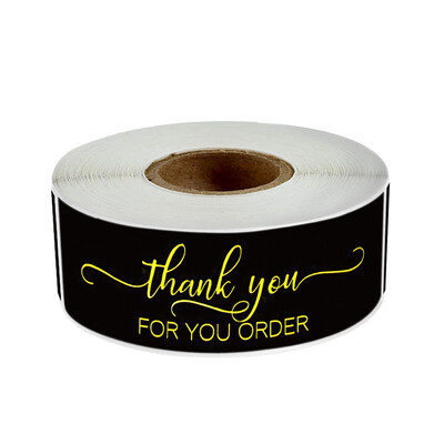 120 tk/rull Värviline tänukleebise pitseri silt Aitäh, et toetate minu väikeettevõtte kleebis Pulma väljalõigete albumi kleebis