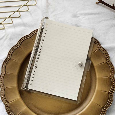 A5 B5 20 rupica za bilježnicu s slobodnim listovima, dopuna za 60 listova, spiralni uvez, papirni indeks, unutarnja stranica, točkasta mreža, prazna Connell dopisnica