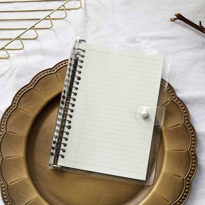 A5 B5 20 rupica za bilježnicu s slobodnim listovima, dopuna za 60 listova, spiralni uvez, papirni indeks, unutarnja stranica, točkasta mreža, prazna Connell dopisnica