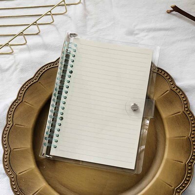 A5 B5 20 rupica za bilježnicu s slobodnim listovima, dopuna za 60 listova, spiralni uvez, papirni indeks, unutarnja stranica, točkasta mreža, prazna Connell dopisnica