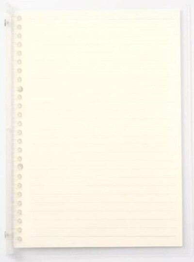 A5 B5 20 rupica za bilježnicu s slobodnim listovima, dopuna za 60 listova, spiralni uvez, papirni indeks, unutarnja stranica, točkasta mreža, prazna Connell dopisnica