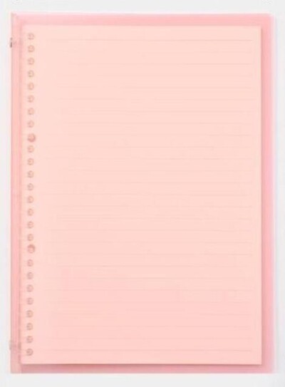 A5 B5 20 rupica za bilježnicu s slobodnim listovima, dopuna za 60 listova, spiralni uvez, papirni indeks, unutarnja stranica, točkasta mreža, prazna Connell dopisnica