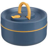 Isoleeritud sööginõud suupistete lõunakarp soojendusega lõunakarp täiskasvanutele koos kaanega kompaktse, korduvkasutatava toiduga lapsele