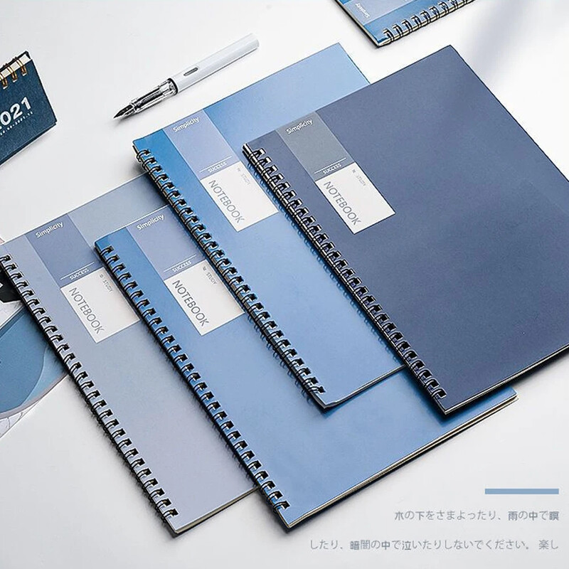 1 tk 40/80 lehtedega vintage spiraalmähisega märkmik A5/B5 memopäevik märkmik Spiraaldisaini õpilastele kirjatarbed Kontoriäri