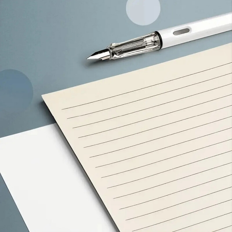 A5, 1 set od 4 komada, po 40 listova, jednostavna plava, bilježnica u zavoju, osnovnoškolci, studenti, za ured, bilježnica