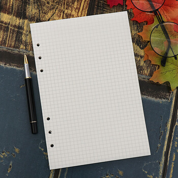 Σημειωματάριο A5 Loose Leaf Refill Spiral Binder Εσωτερική σελίδα Ημερολόγιο Εβδομαδιαίο Μηνιαίο Σχεδιασμό Εκκρεμοτήτων Λίστα γραμμών με κουκκίδες Εσωτερικό χαρτί