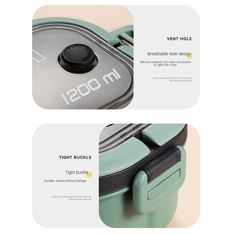 Armas söögikarp lastele Sektsioonid Mikrolaineahi Bento Lõunakast Lastele Lastekool Õueskämping Pikniku Toidukonteiner Kaasaskantav