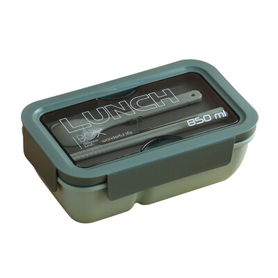 850 ml mikrolaineahjus söögikarp koos lusikaga söögipulkadega sööginõud toidu hoiukonteiner Lastele laste koolikontor mikrolaineahi Bento kast