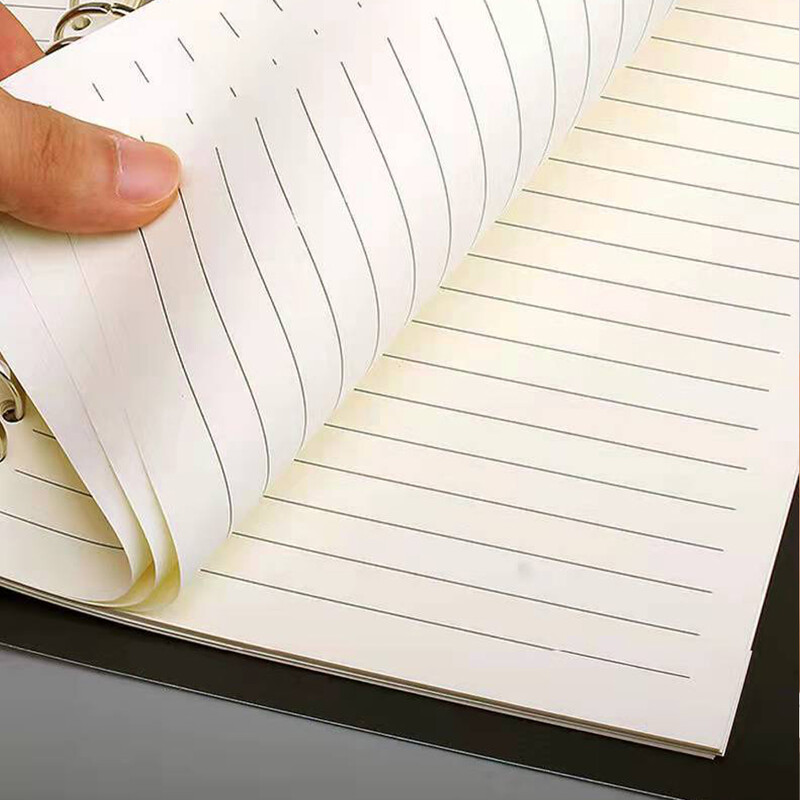 A5 A4 B5 Reîncărcare caiet cu frunze libere Liant în spirală Pagina interioară Săptămânal Lunar De făcut Linie Dot Grilă în interiorul hârtiei Papetarie