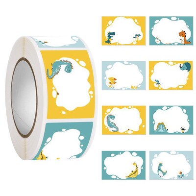 2,5*6,5 cm 350 kom. Naljepnice s oznakom s imenom iz crtanog filma Naljepnice za pisanje Naljepnice za pranje u perilici posuđa Školske naljepnice za djecu s ispisom iz crtića