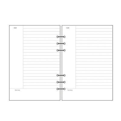 Fromthenoni armas täitepaberi täitematerjal Filofaxi spiraalsele sülearvutile A5 A6 A7 Planner värviline ruudustik tühi ülesannete loendi põhikirjatarbed