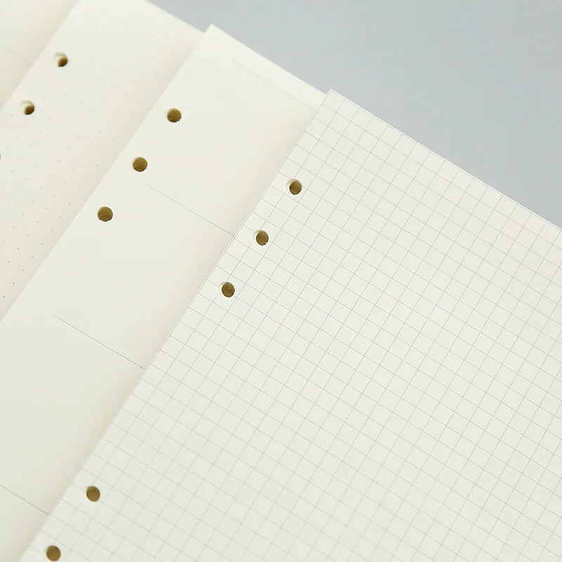 Fromthenoni armas täitepaberi täitematerjal Filofaxi spiraalsele sülearvutile A5 A6 A7 Planner värviline ruudustik tühi ülesannete loendi põhikirjatarbed