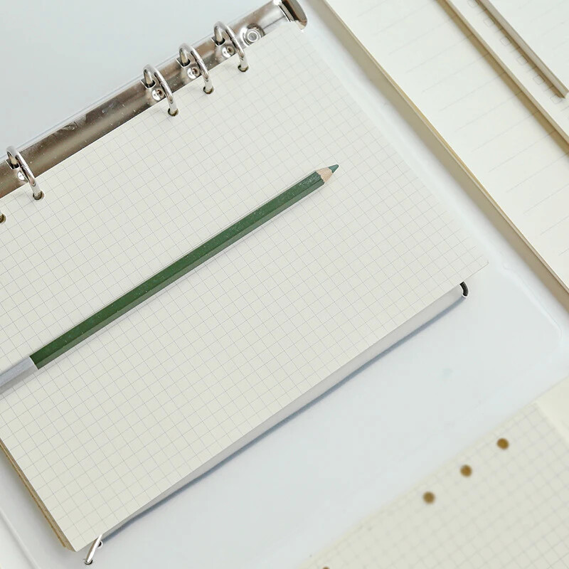 Fromthenoni armas täitepaberi täitematerjal Filofaxi spiraalsele sülearvutile A5 A6 A7 Planner värviline ruudustik tühi ülesannete loendi põhikirjatarbed