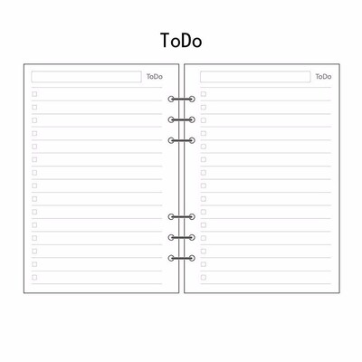 A5/A6/A7 brīvo lapu uzpildīšana spirālveida saistvielas plānotājs Dienasgrāmata Ievietot Grafiku Organizatora plāns 45 loksnes Piezīmes Papīrs 6 Caurumi Punktu režģis