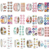 Mielas gyvūno apdovanojimo lipdukas „Pasidaryk pats“ Puikus ir žavus Kūrybinis madingas Vaikams Žaislai Raštinės reikmenys Bagažo virdulio etiketė Lipni etiketė