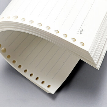 60 листа Loose Leaf Notebook Inner Paper Refill A5 A6 Biner Notepad Inner Page Journal Planner Сладък бележник за училищен офис